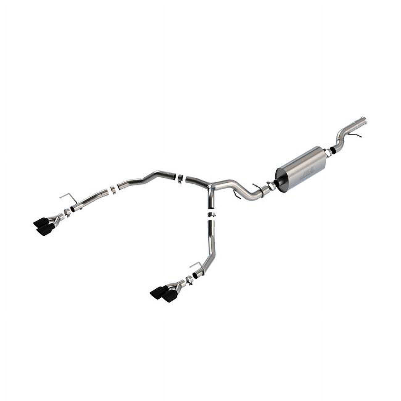 140858BC Cat-Back Exhaust System for 2021-22 Tahoe 6.2L V8 At 2 Plus 4Wd 4Dr