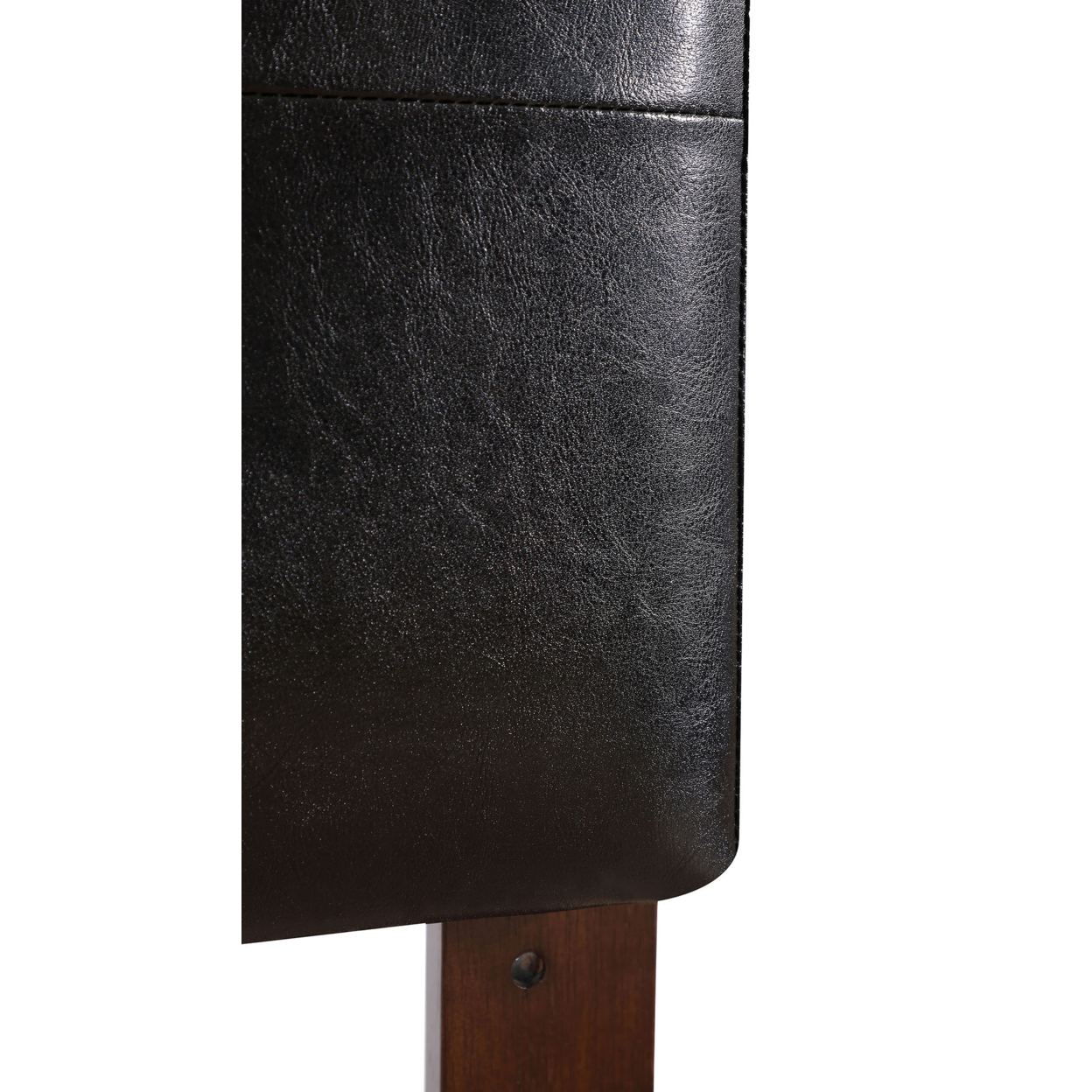 Home Bedroom Furniture Super Nova Black Twin Upholstered Tufted Panel Headboard