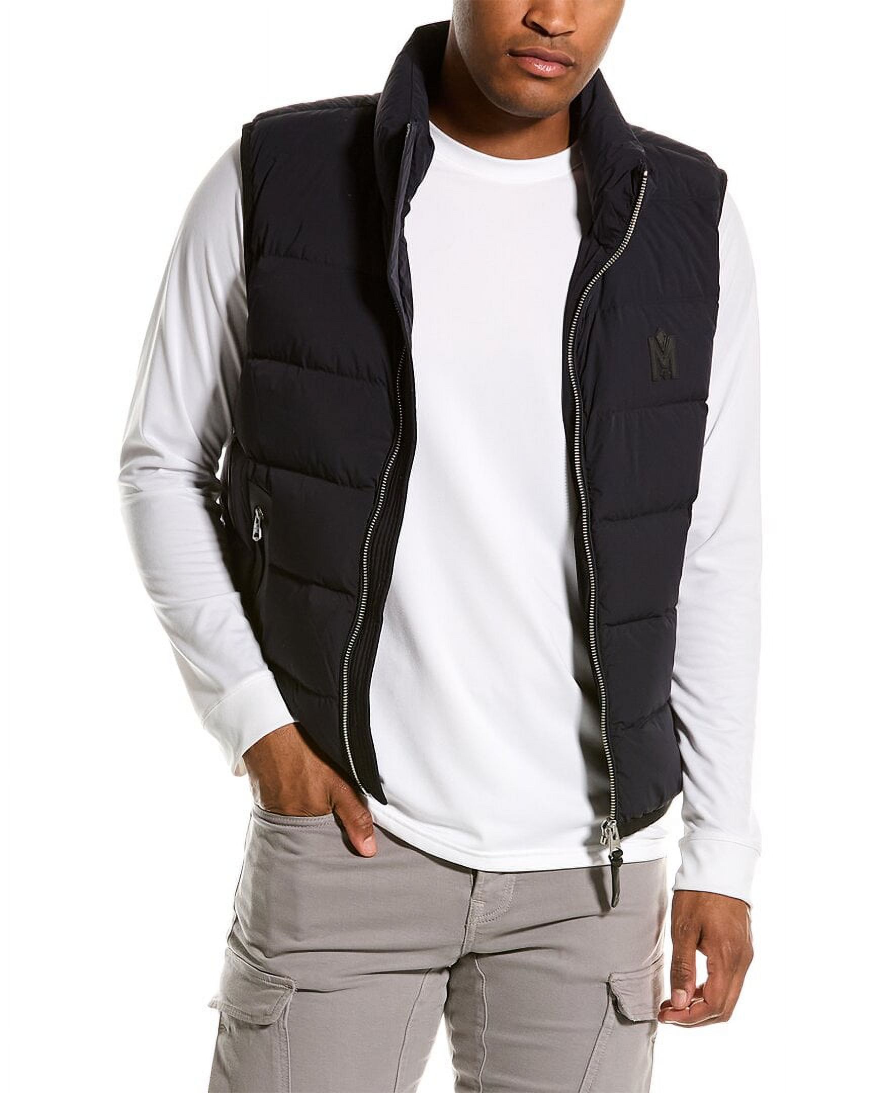 Mackage mens  Fisher Vest, 38, Blue