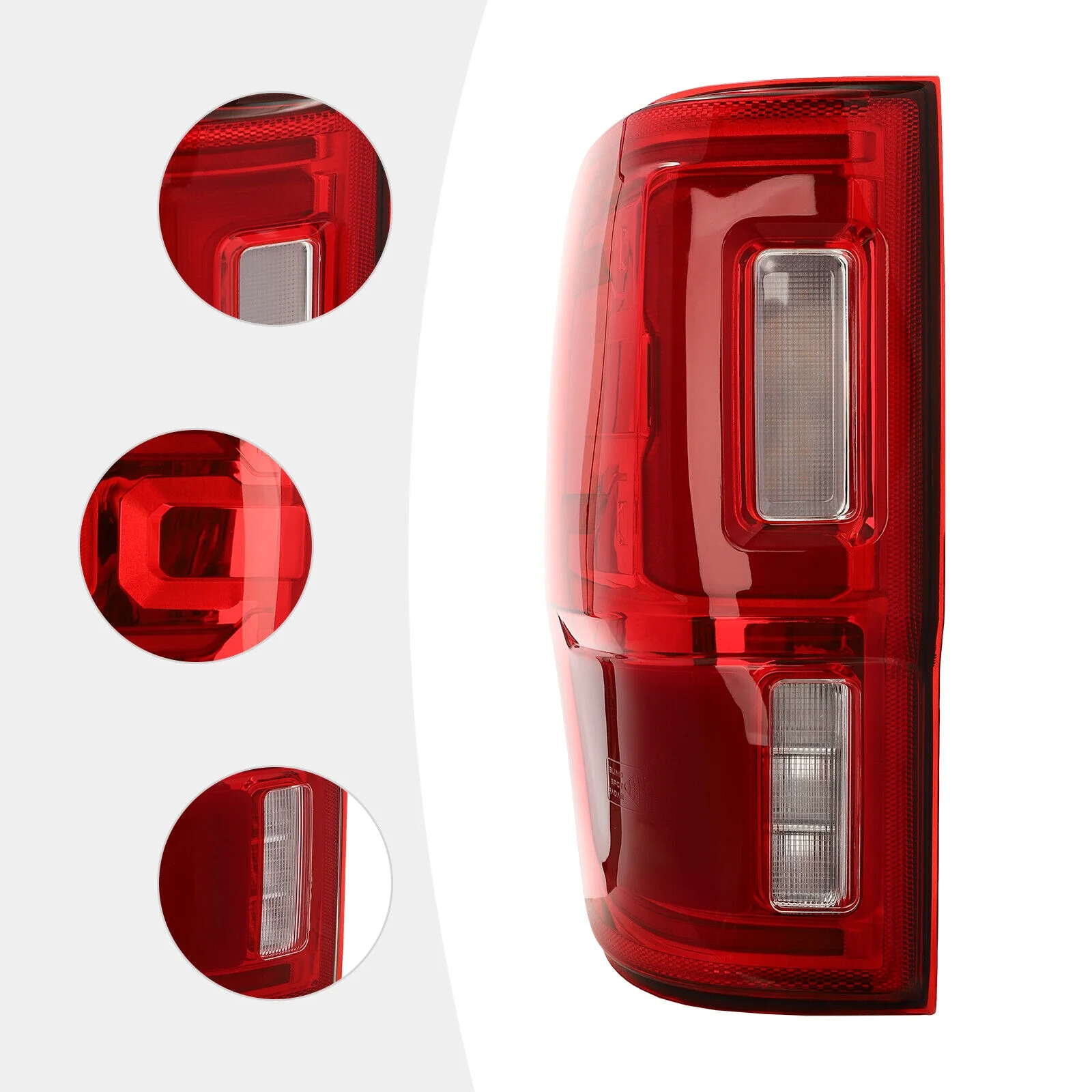 For 2019-2023 Ford Ranger Rear LED Tail Lamp with Blind Spots Left Driver Tail Light Lamp