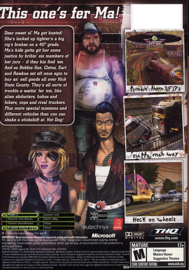 Big Mutha Truckers 2 - Xbox