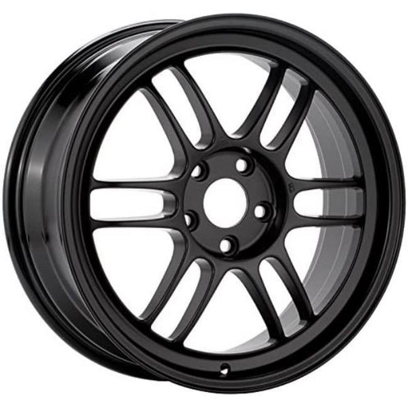 Enkei  17 x 9 in. RPF1 Black Wheel - 5 x 100 & 35 mm Offset - 73 mm Bore