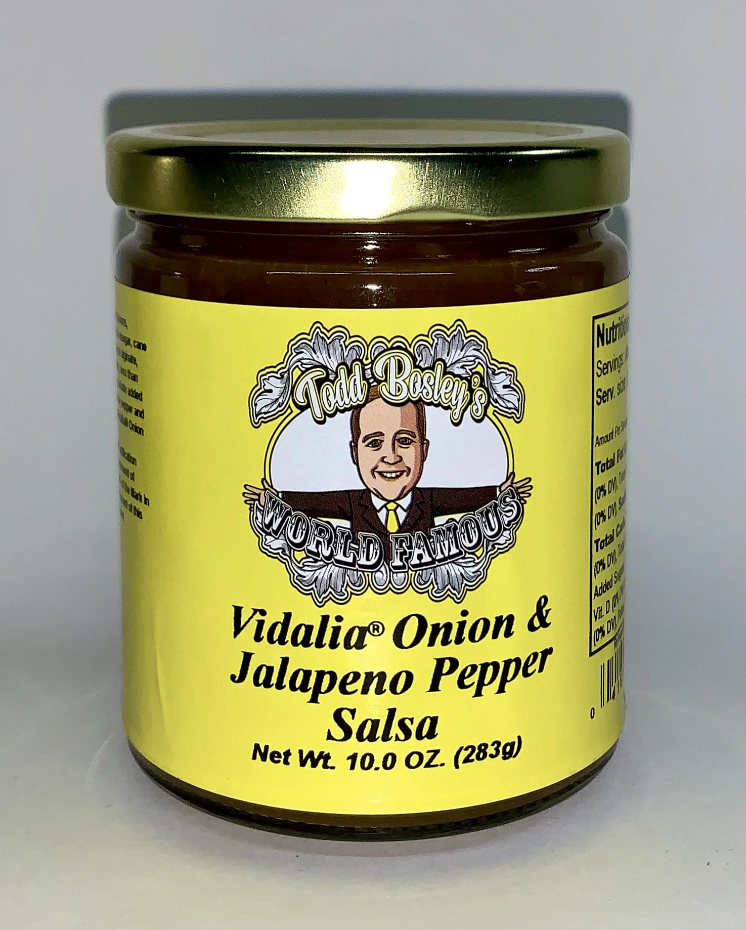 Todd Bosley's World Famous Vidalia Onion & Jalapeno Pepper Salsa (2 Pack)