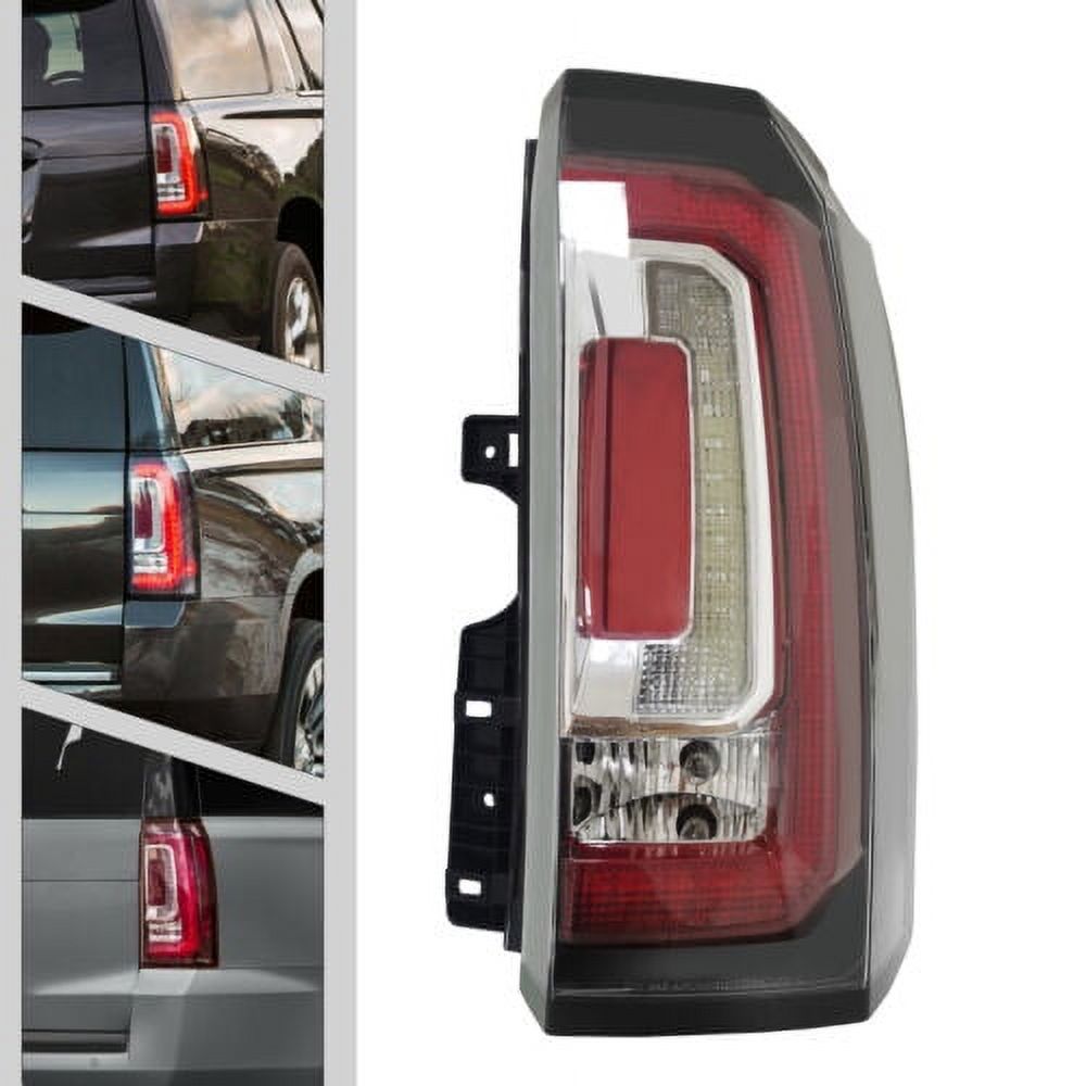 LED Right Passenger Side Tail Light For 2015-2020 GMC Yukon & Yukon XL Rear Lamp
