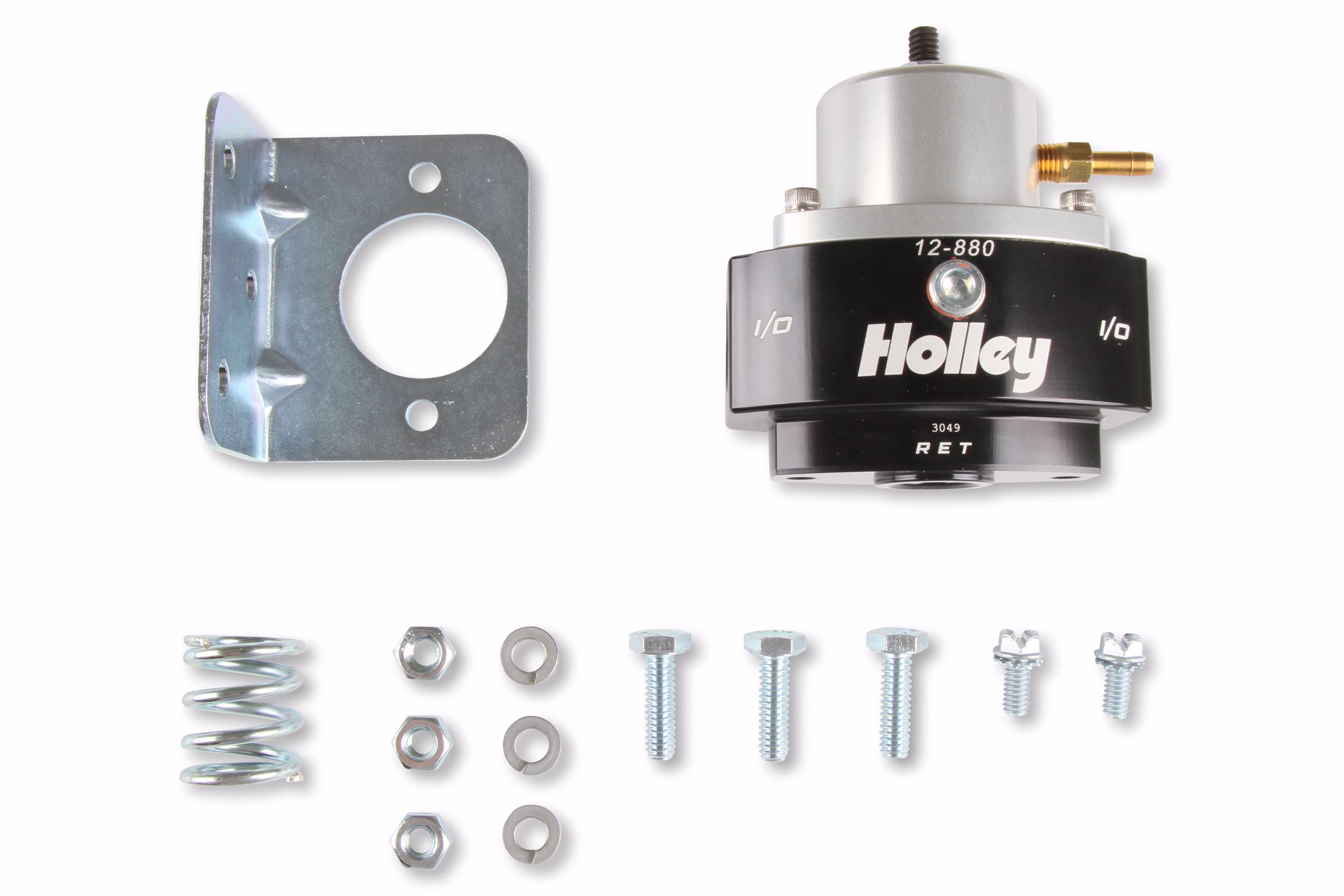 Holley 12-880KIT HP Billet Carb/EFI Bypass Fuel Pressure Regulator Kit