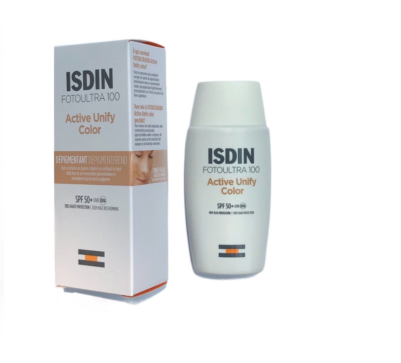 FotoUltra100 ACTIVE UNIFY COLOR Sunscreen SPF50+ Fusion Fluid, 50ml