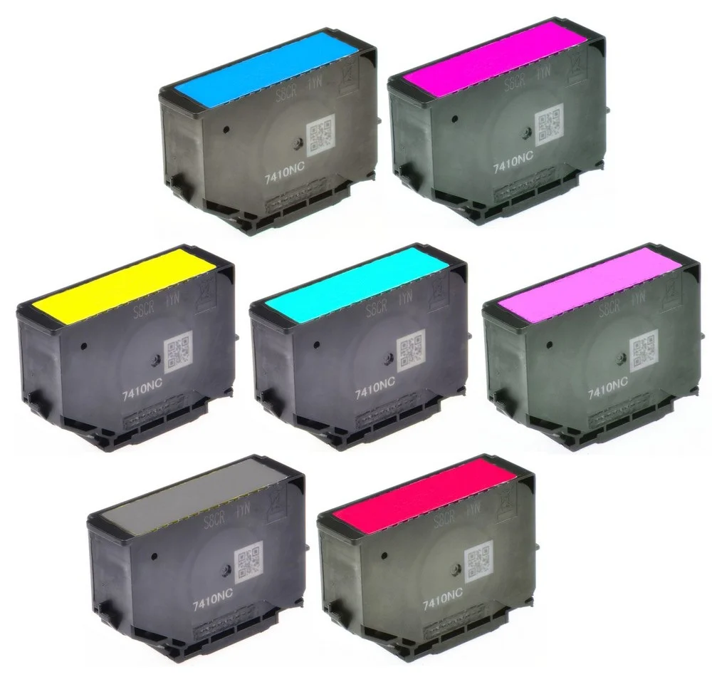 PrinterDash Replacement for Expression Photo HD XP-15000 High Yield Inkjet Combo Pack (C/M/Y/LC/LM/GY/R) (NO. 312XL/NO.314XL) (T314CMYLCLMGYR-US)