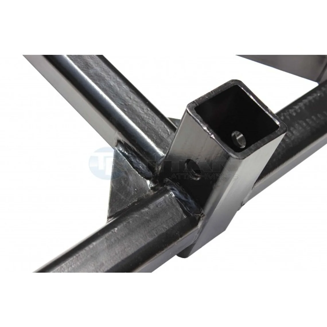 Titan Attachments Trailer Mover 3 Point Hitch Adapter Includes Cat 1 Pins and 2 in Receiver Drawbar Powder Coated Steel Easy to Install