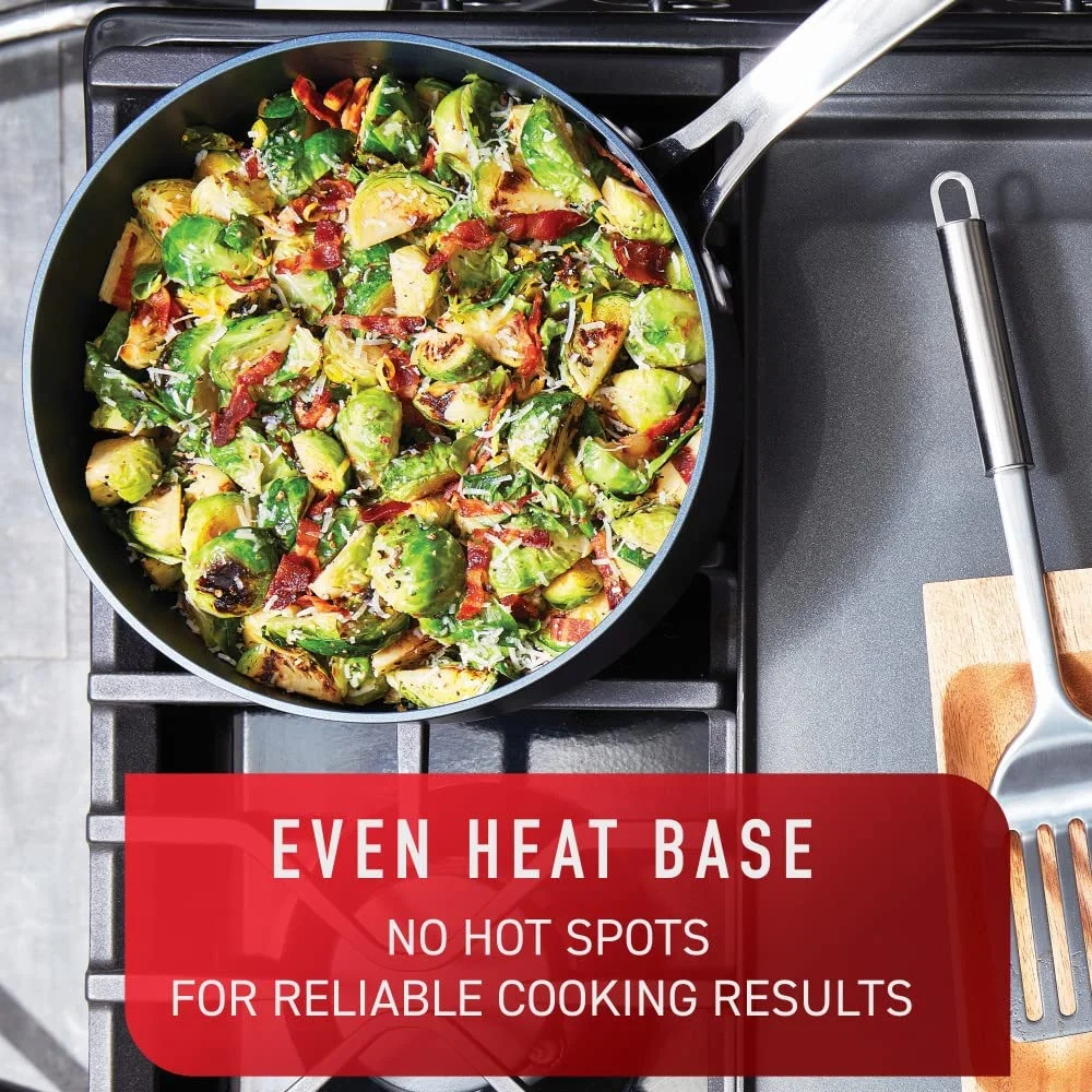 T-fal Platinum Hard Anodized Non-stick, Unlimited Collection, 12 Piece Cookware Set