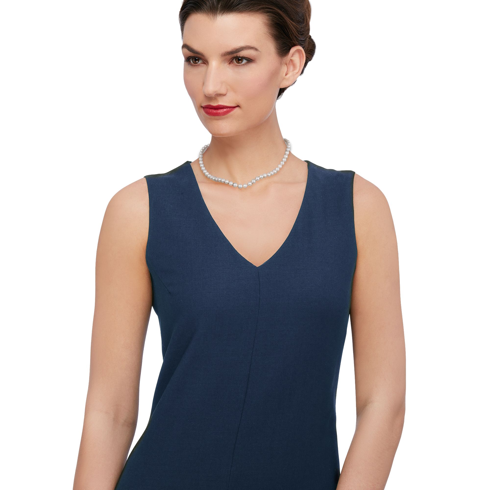 Ross-Simons 6-6.5mm Cultured Akoya Pearl Necklace With 18kt White Gold, Women's, Adult