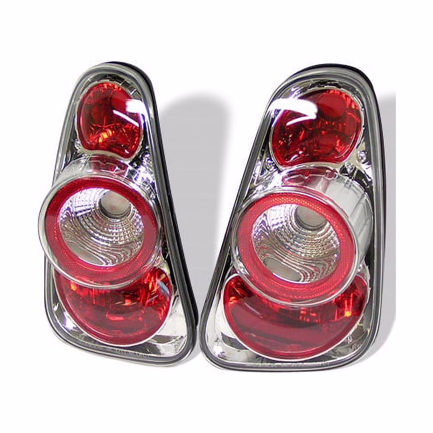 Spyder Mini Cooper 02-06 / Cooper Convertibles 05-08 Euro Style Tail Lights - Chrome