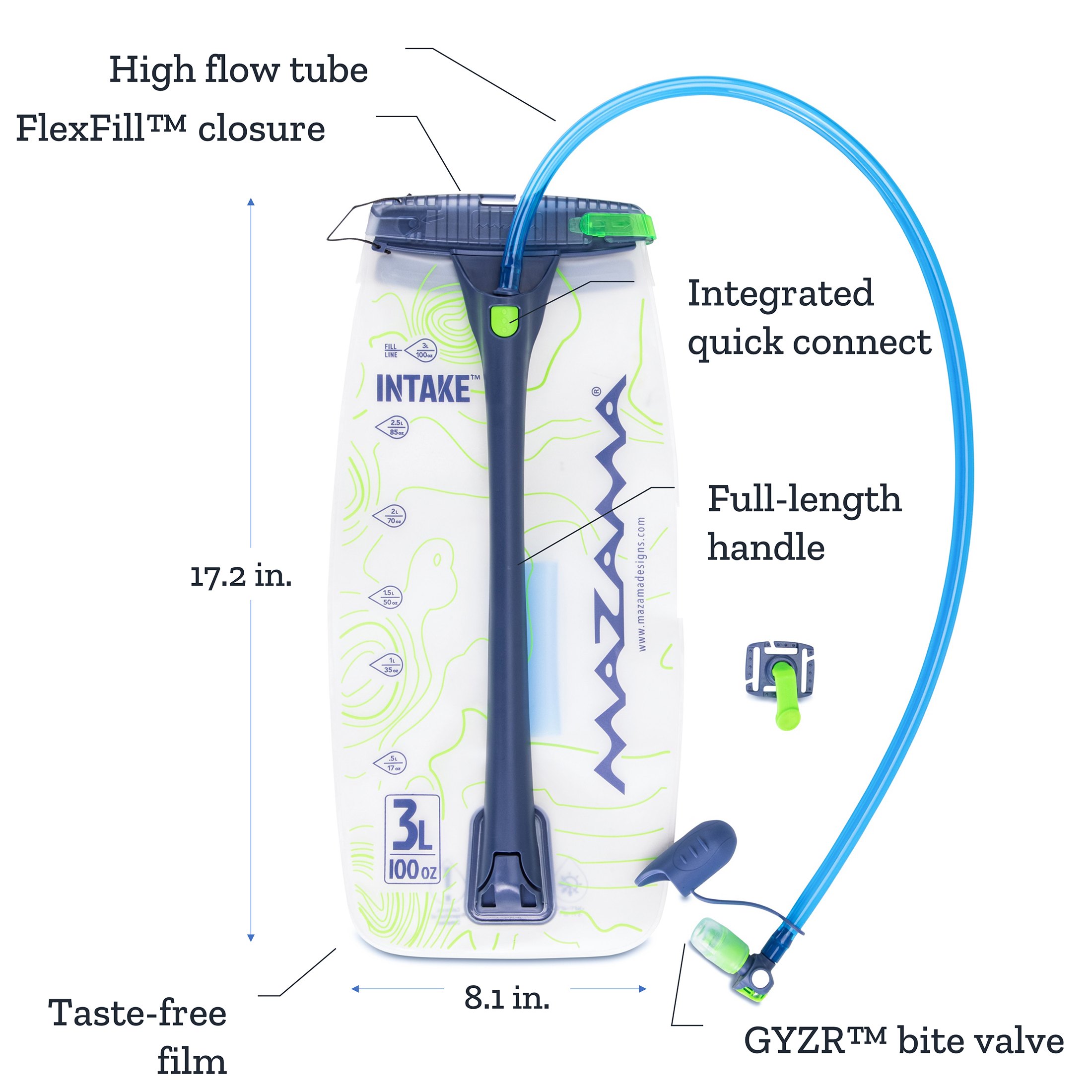 Tumalo Hydration Pack by Mazama Designs