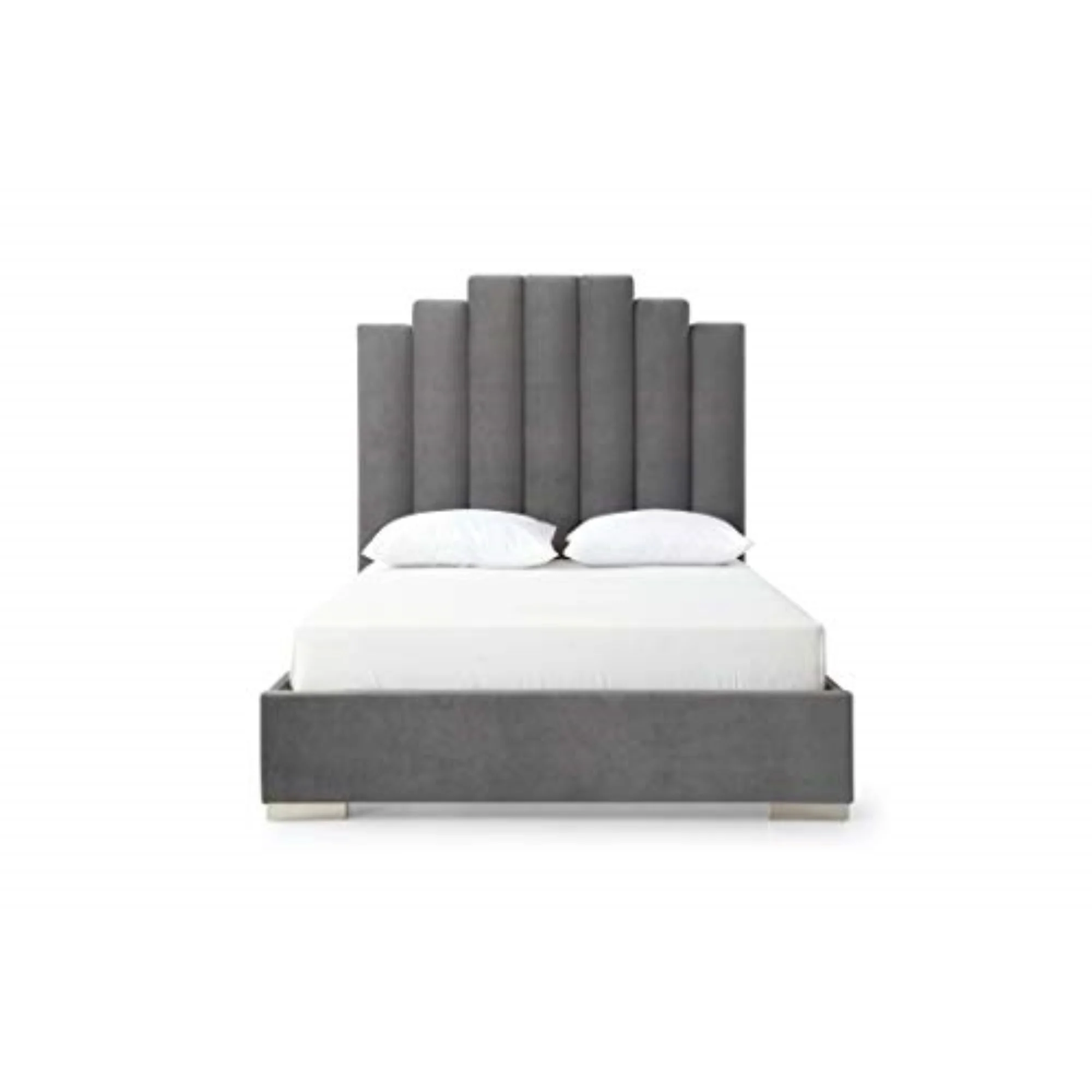Whiteline Modern Living Jordan Queen Bed Grey