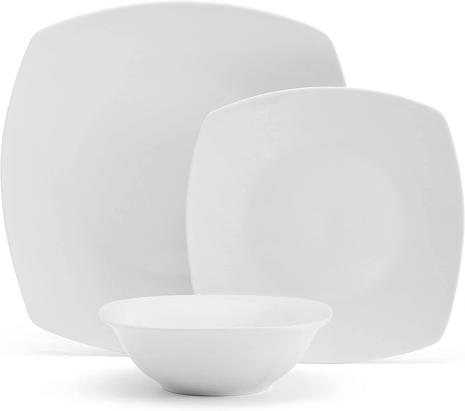 Studio Nova Tara 12 Piece Porcelain Dinnerware Set White