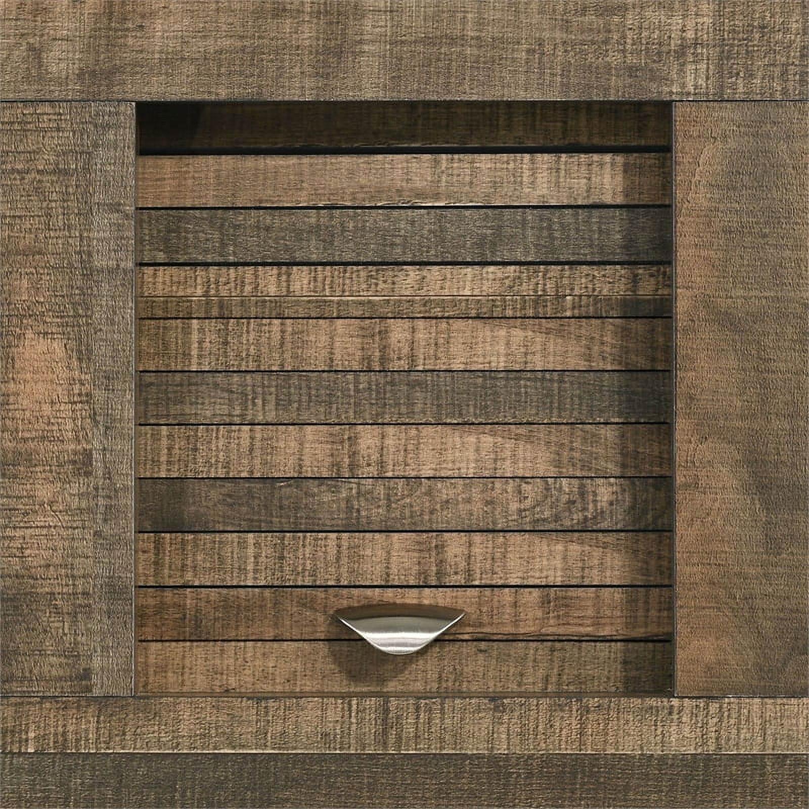 Beckett Twin Bookcase Panel 4PC Bedroom Set with Bluetooth