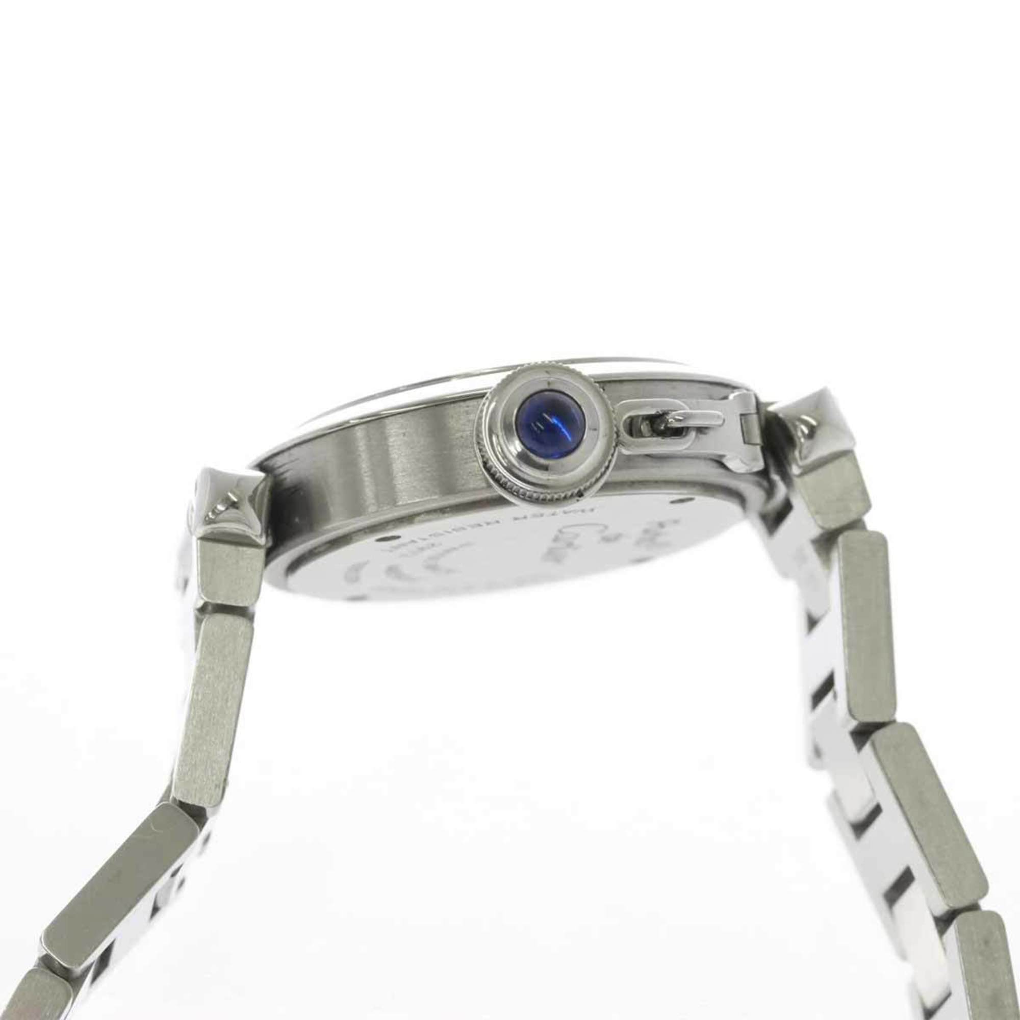 Pre-Owned Cartier Miss Pasha W3140007 Women's Watch Silver Dial Quartz (Good)