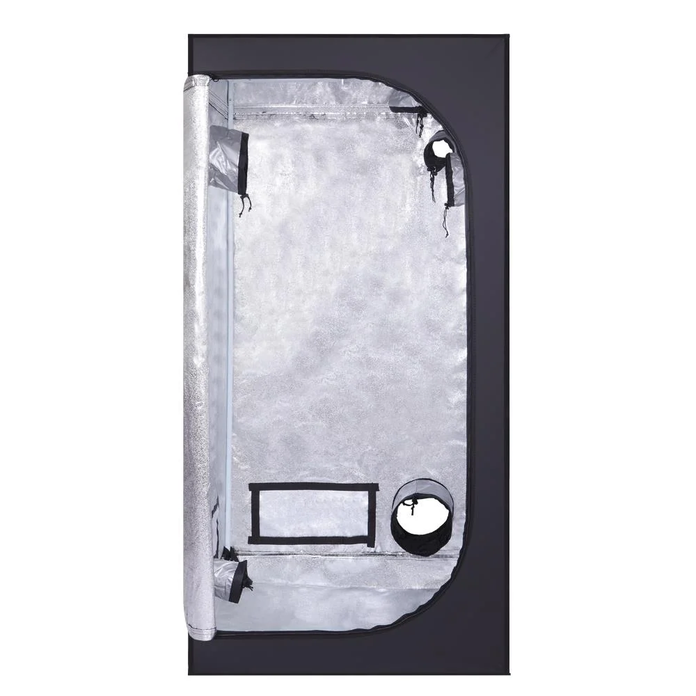 UBesGoo 36*36*72  inch Home Use Dismountable Hydroponic Plant Growing Tent with Window Green & Black