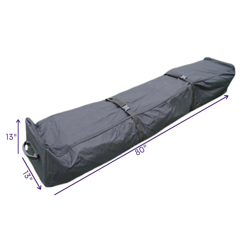 Impact Canopy Roller Bag for Carport Canopy, Wheeled Storage Bag with Handles, Fits 10 x 20 - 80 Inch Roller Bag Only