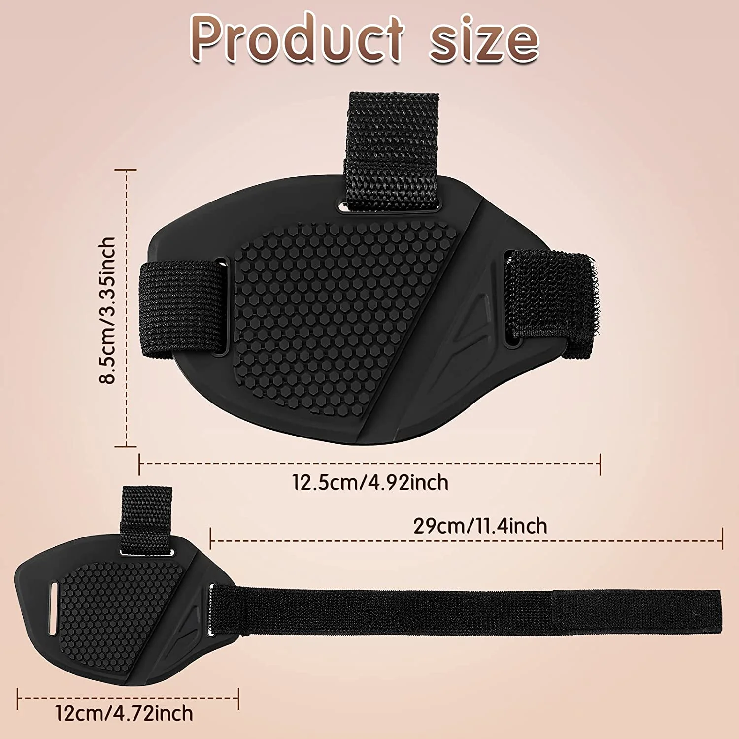 4 Pieces Motorcycle Shifter Pad Boot Cover,Black Motorcycle Shoe Cover Pads,Rubber Motorcycle Protector Boot Motorcycle Clutch Cover Motorcycle Shoe Protector Pads for Men Women Gear Accessories