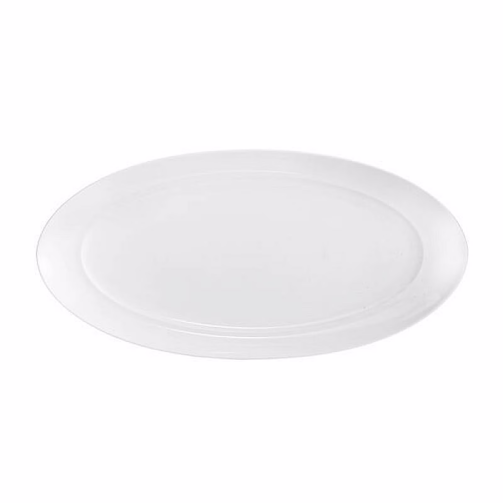 Nambe Skye Dinnerware Collection Bone China Oval Platter, White