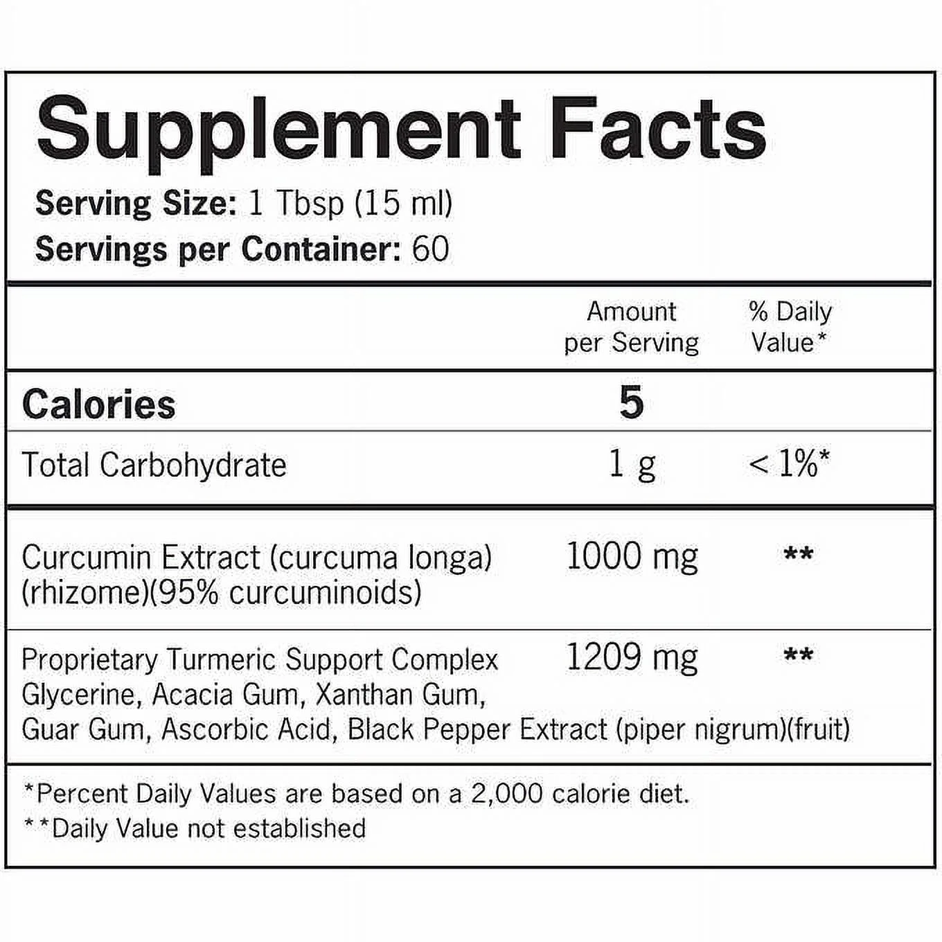 Qunol Liquid Turmeric 1,000 mg., 30.4 Ounces