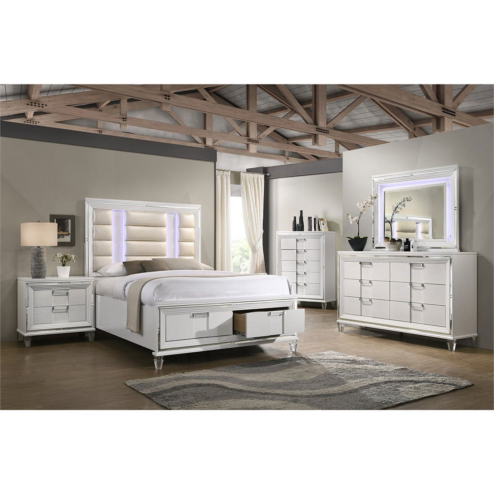 Picket House Furnishings Charlotte 6-Drawer Dresser in White