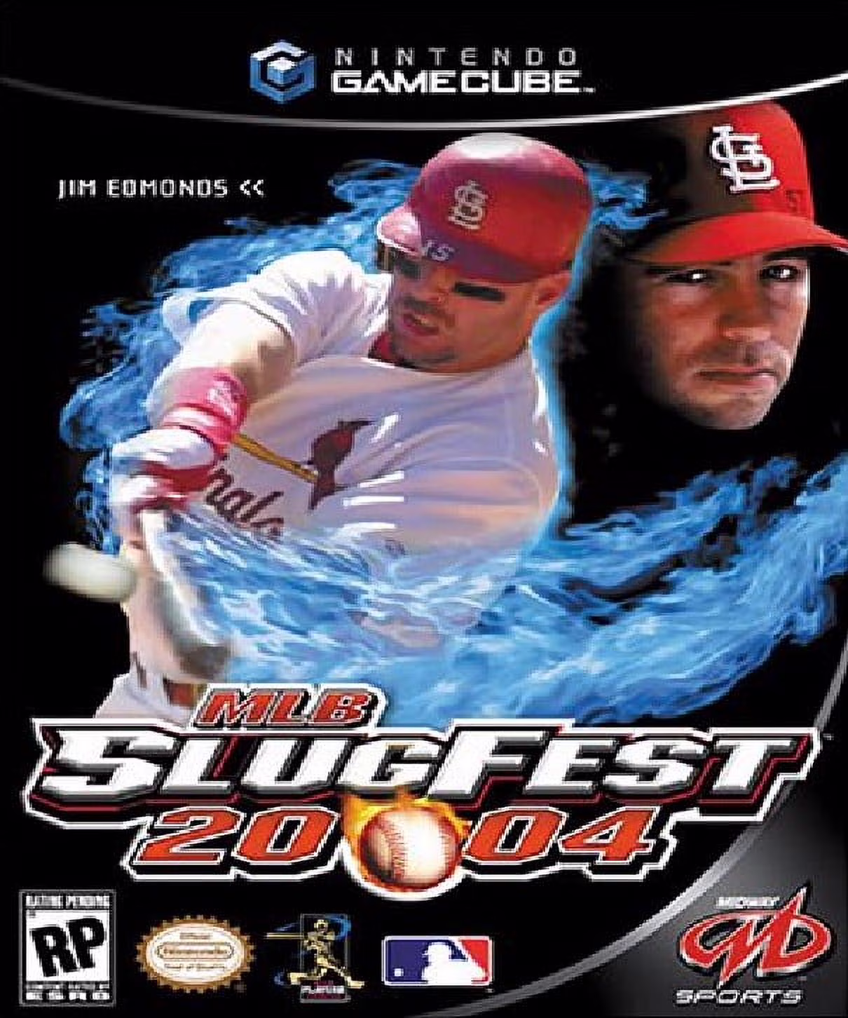 Restored MLB SlugFest 20-04 (Nintendo GameCube, 2003) Baseball Game (Refurbished)