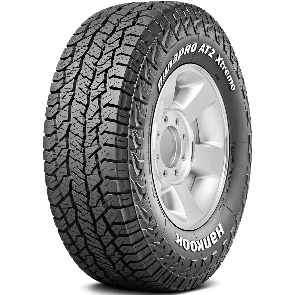 Pair of 2 (TWO) Hankook Dynapro AT2 Xtreme 235/75R15 109T XL AT A/T All Terrain Tires Fits: 1995-99 Chevrolet Tahoe LT, 1999 Chevrolet Silverado 1500 Base