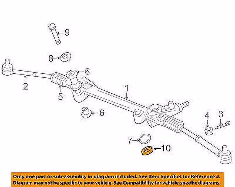 CHRYSLER OEM Steering Gear-Gear Assembly Shim 4708475
