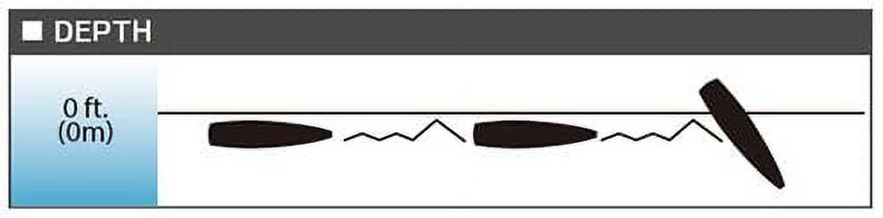 Yo-Zuri R1154-CFF Bull Pop Floating Lure, Flying Fish