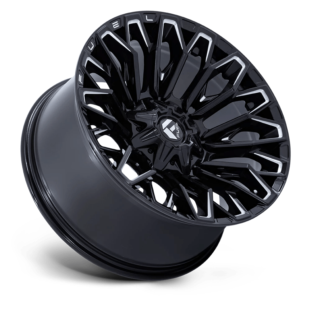 22x12 Fuel Off-Road FC865 Strike Gloss Black Milled Wheel Blank (-44mm)