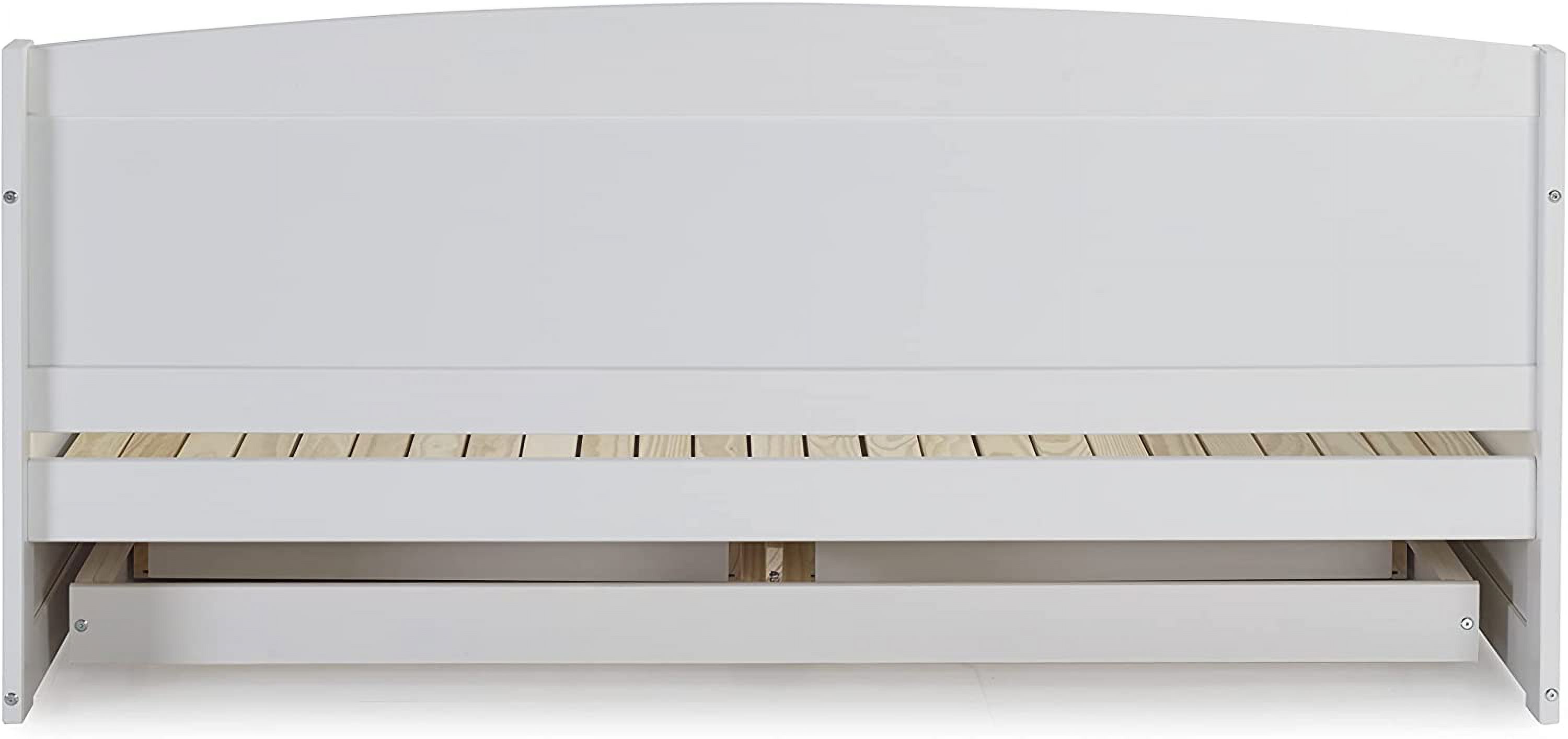 Popular Furniture Harmony Daybed  Twin  White