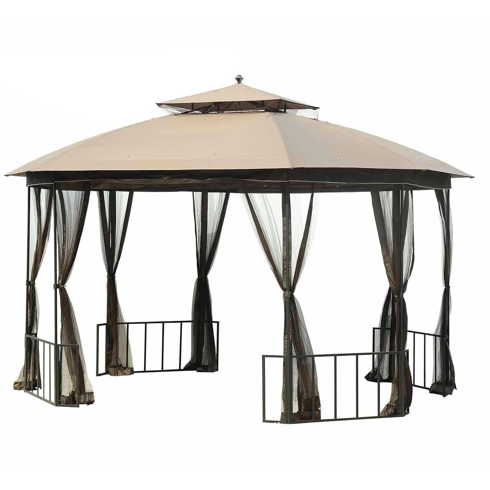 Sunjoy Replacement Canopy set for L-GZ660PST-D 10X12 Gazebo