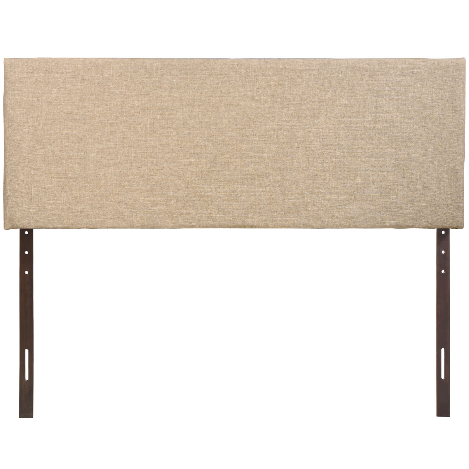 Modway Region Queen Upholstered Headboard in Cafe