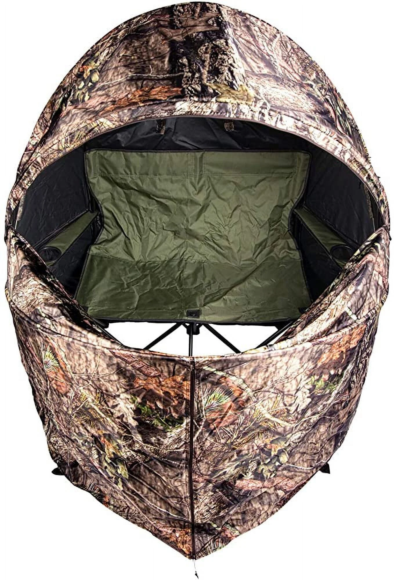 Ameristep AMEBL2003 Deluxe Tent Chair Blind, Mossy Oak Break up Camo