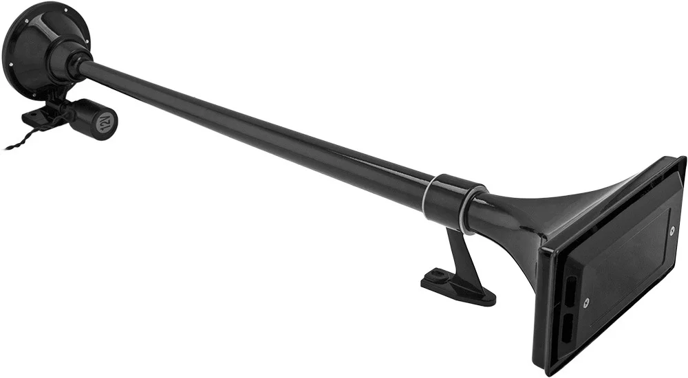 Vixen Horns Train Horn Kit for Trucks/Car/Semi. Complete Onboard System- 200psi Air Compressor, 5 Gallon Tank, 2 Trumpets. Super Loud dB. Fits Vehicles like Pickup/Jeep/RV/SUV 12v VXO8350/1167B2