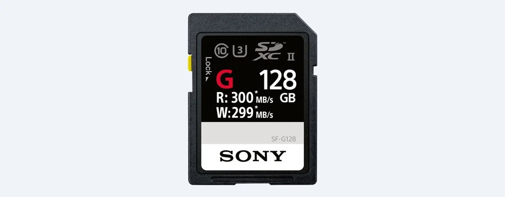Sony 128GB UHS-II Tough G-Series SD Card with MRW-S1 SD UHS-II USB Reader/Writer