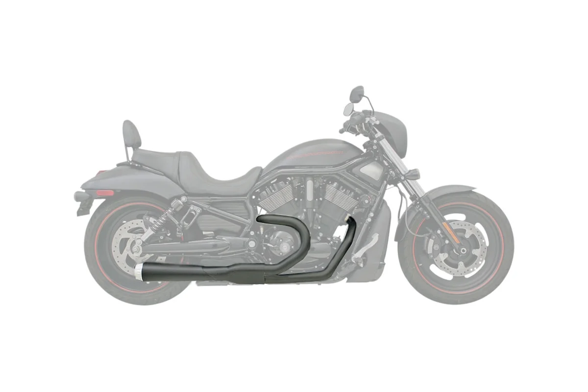 BASSANI XHAUST 1V22JB EXHAUST RR2-1 07-11VRD BK