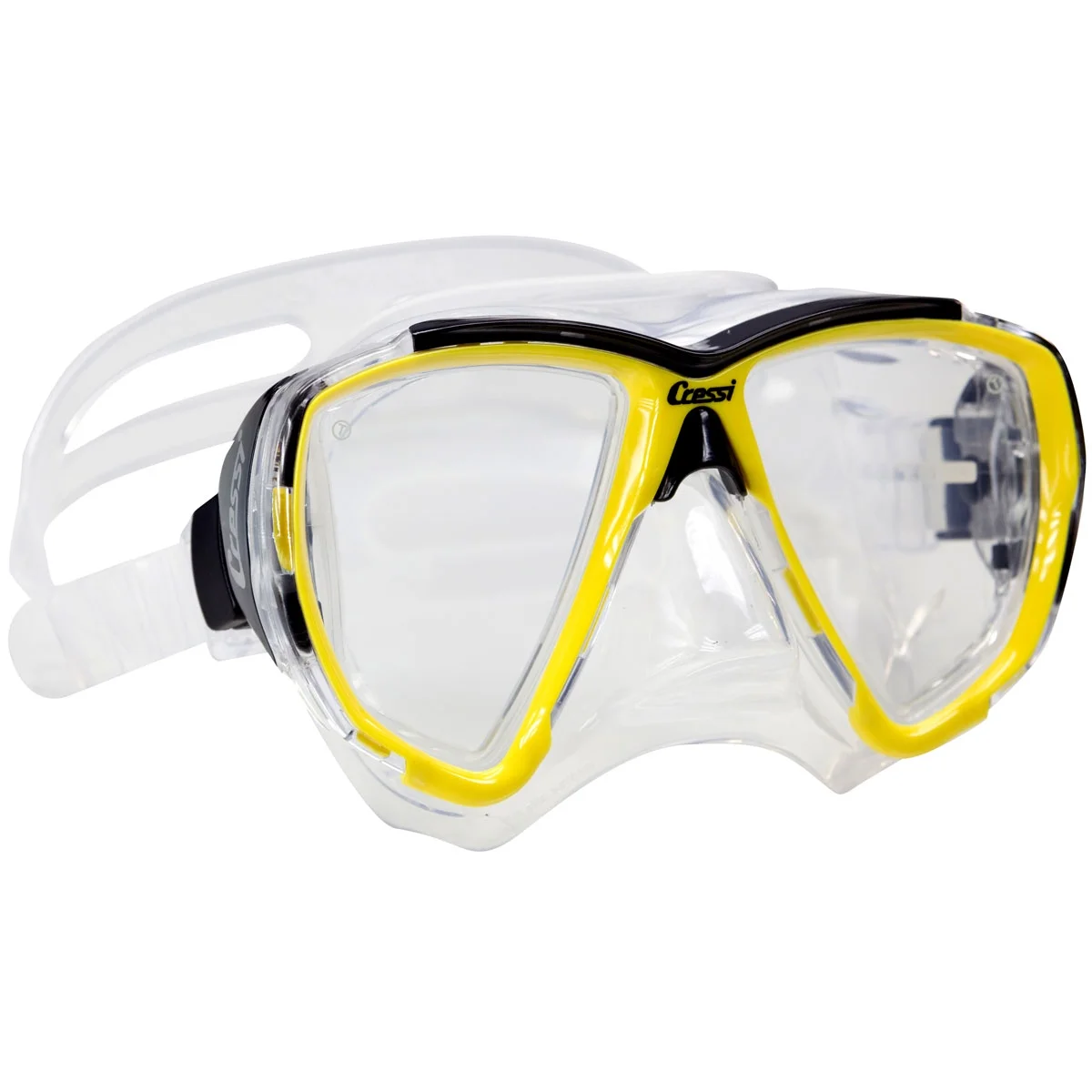 Cressi Big Eyes Two Window Mask (Blue)