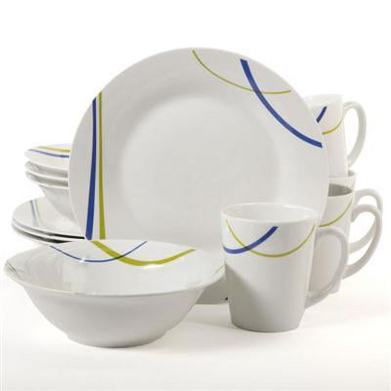 Gibson Home Divine Streams 12 Pc. Dinnerware Set