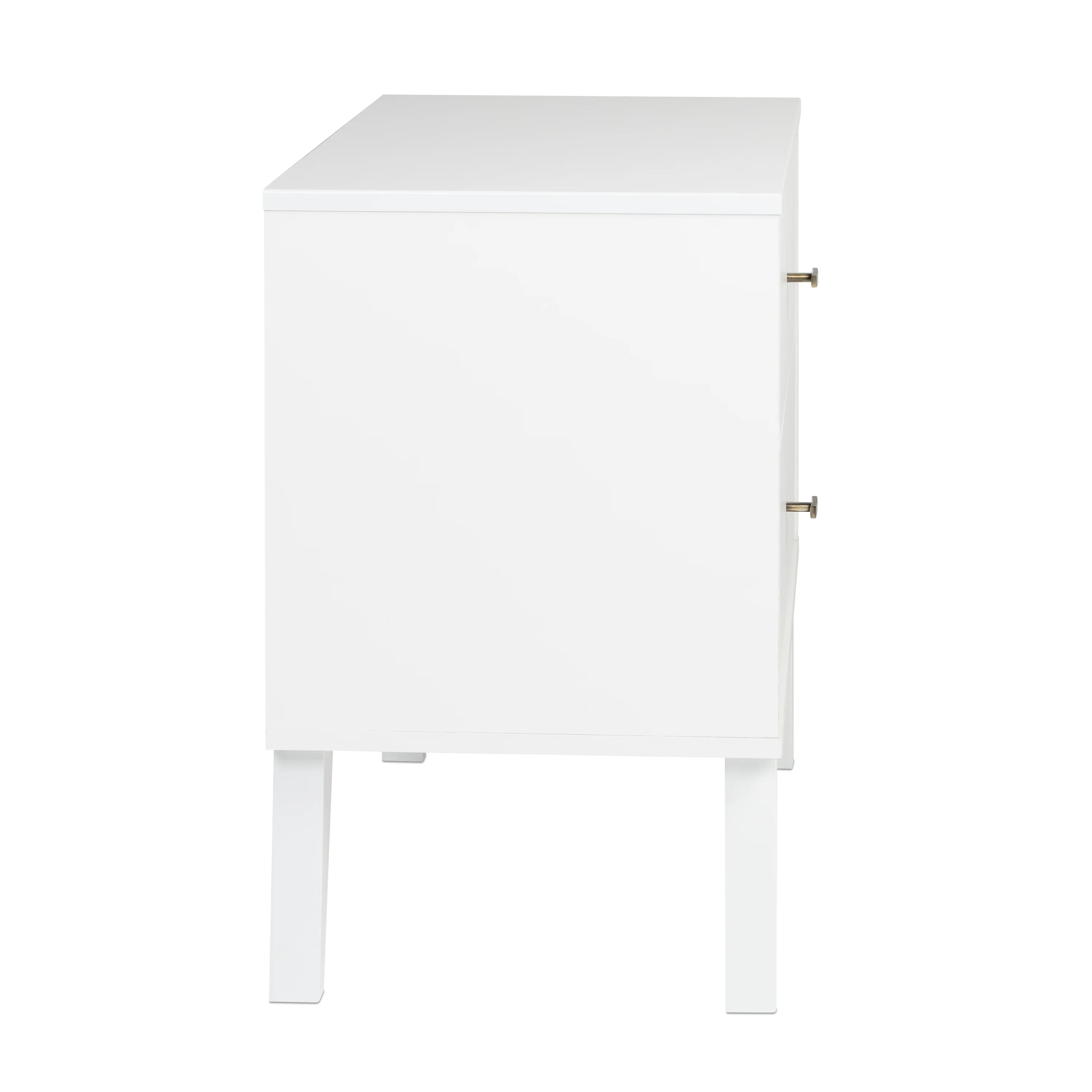 Prepac Milo Mid-Century Modern 2-Drawer Nightstand, 16