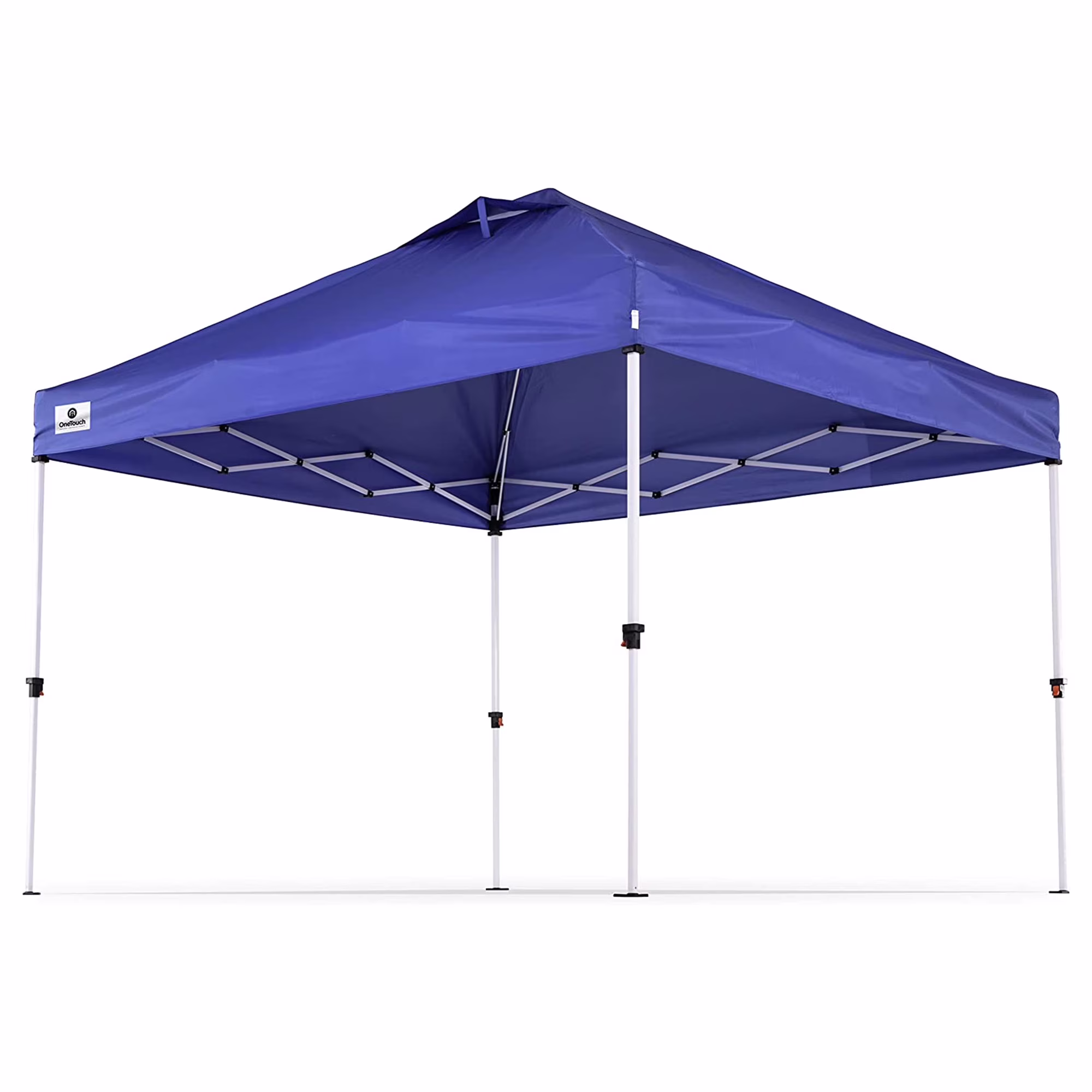 OneTouch 10 Ft x 10 Ft Instant Shade Canopy w/ Center Lock Technology, Blue