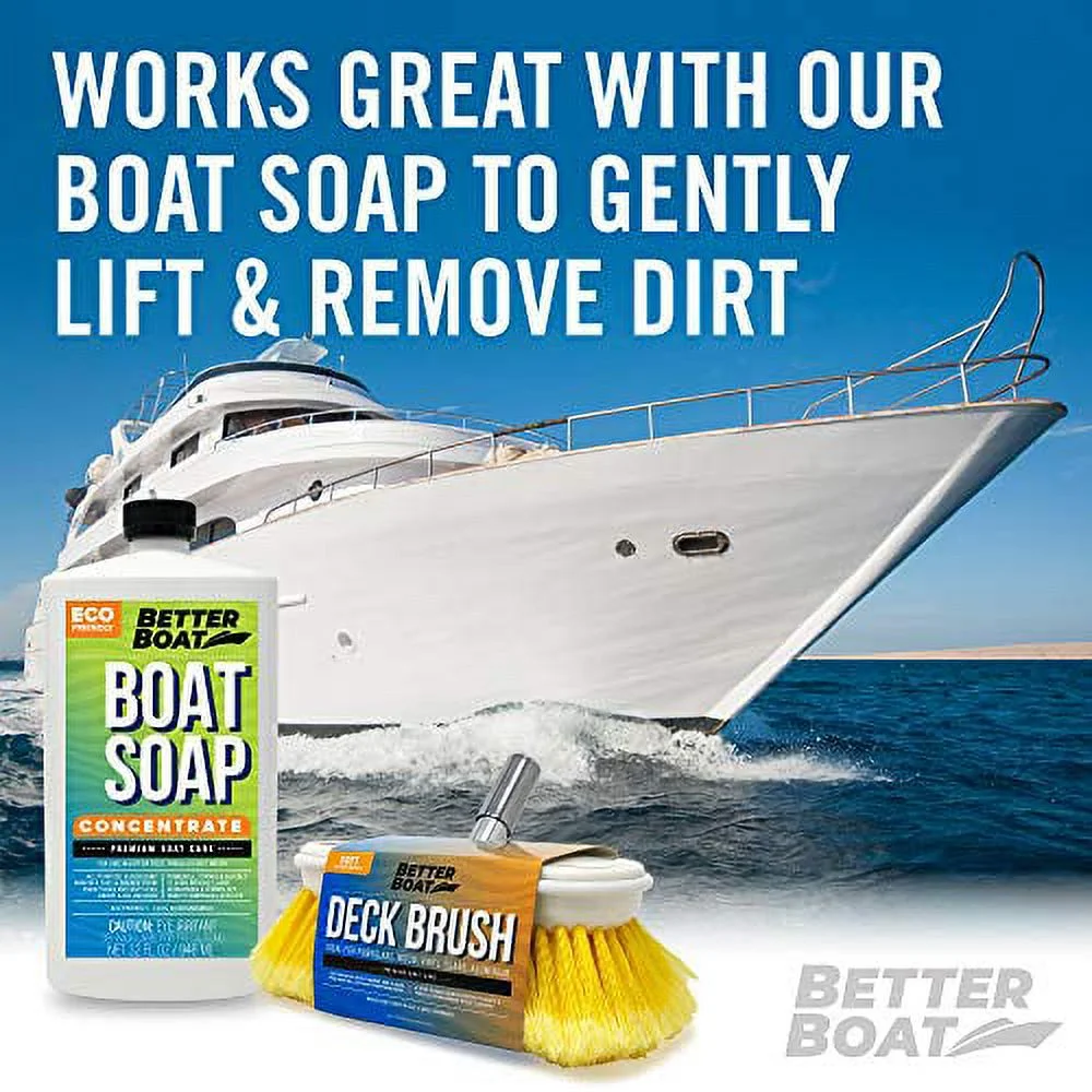 Better Boat Deck Brush Soft Bristle 8