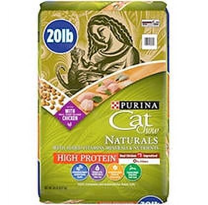 Purina Cat Chow Naturals High Protein Dry Cat Food with Real Chicken Recipe (20 lb. bag)
