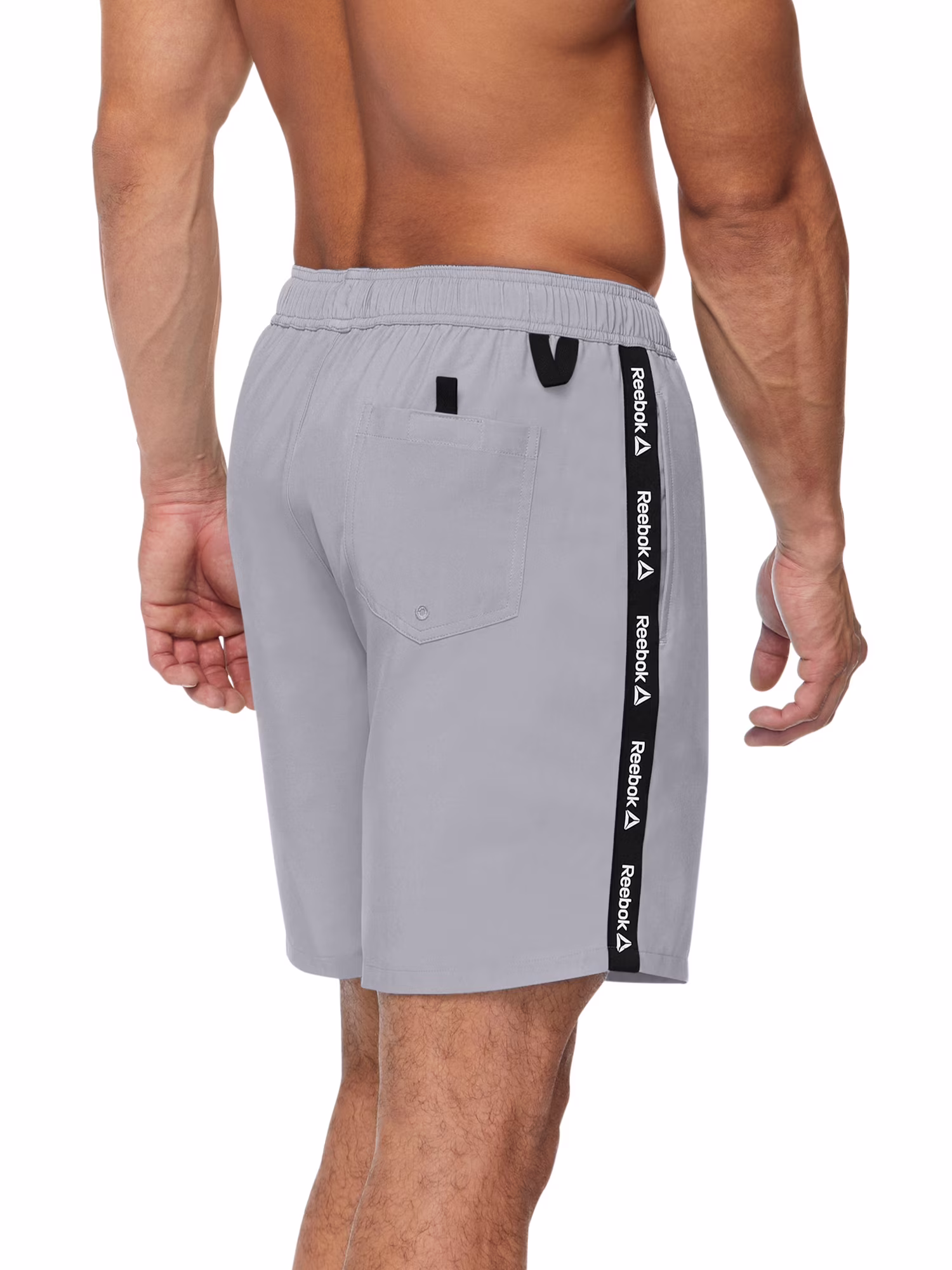 Reebok Men's Solid Logo Side Taping 7