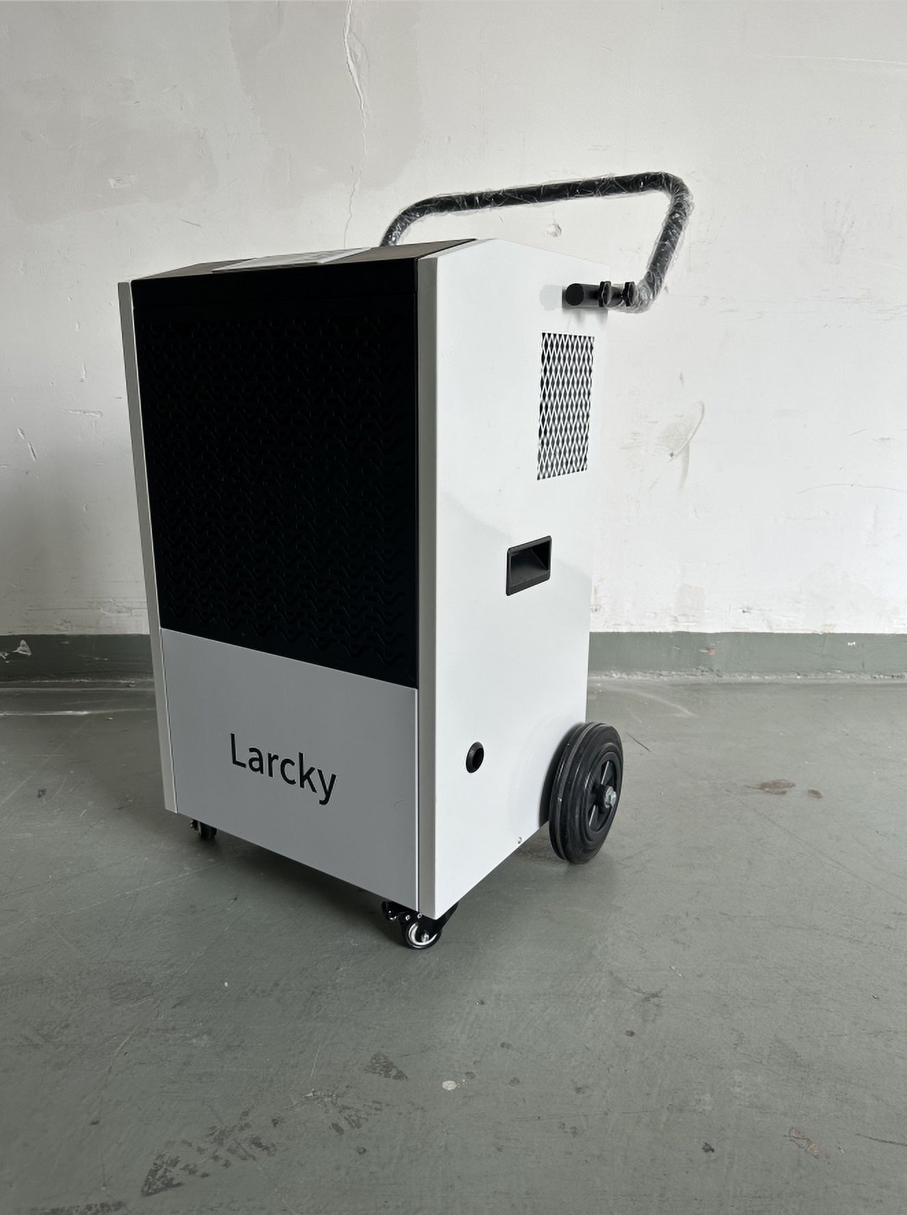 Larcky 250 Pints Commercial Dehumidifier with Pump and Drain Hose