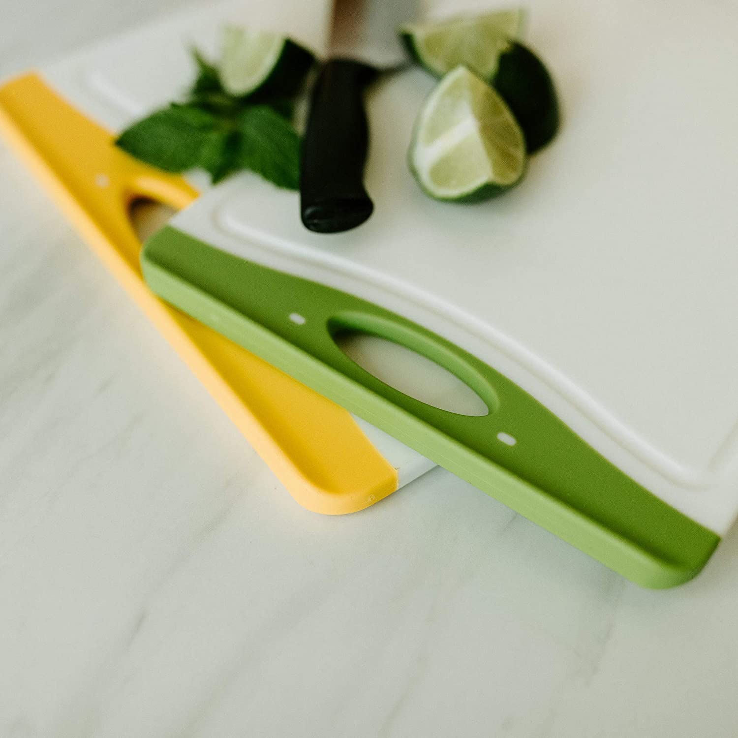 Thirteen Chefs Non-Slip Plastic Cutting Board Set