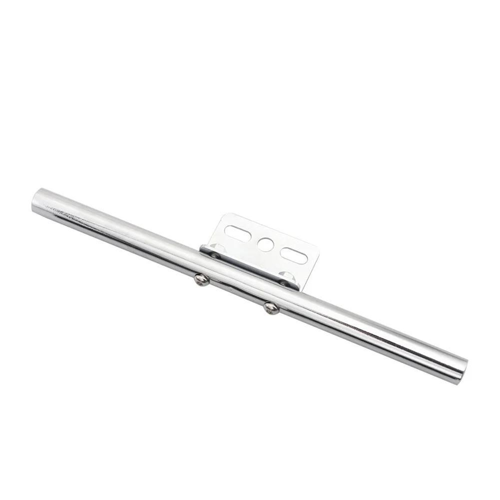 BFY Metal Steel Front Rear Short Mount Turn Signal Light Tube Bar Bracket for HONDA for Kawasaki for Yamaha for Suzuki for Harley bikes Touring Chopper Custom Applications, Silver