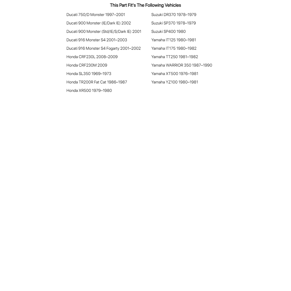 Primary Drive 520 ORH X-Ring Chain 520x100 For HONDA SL350 1969-1973