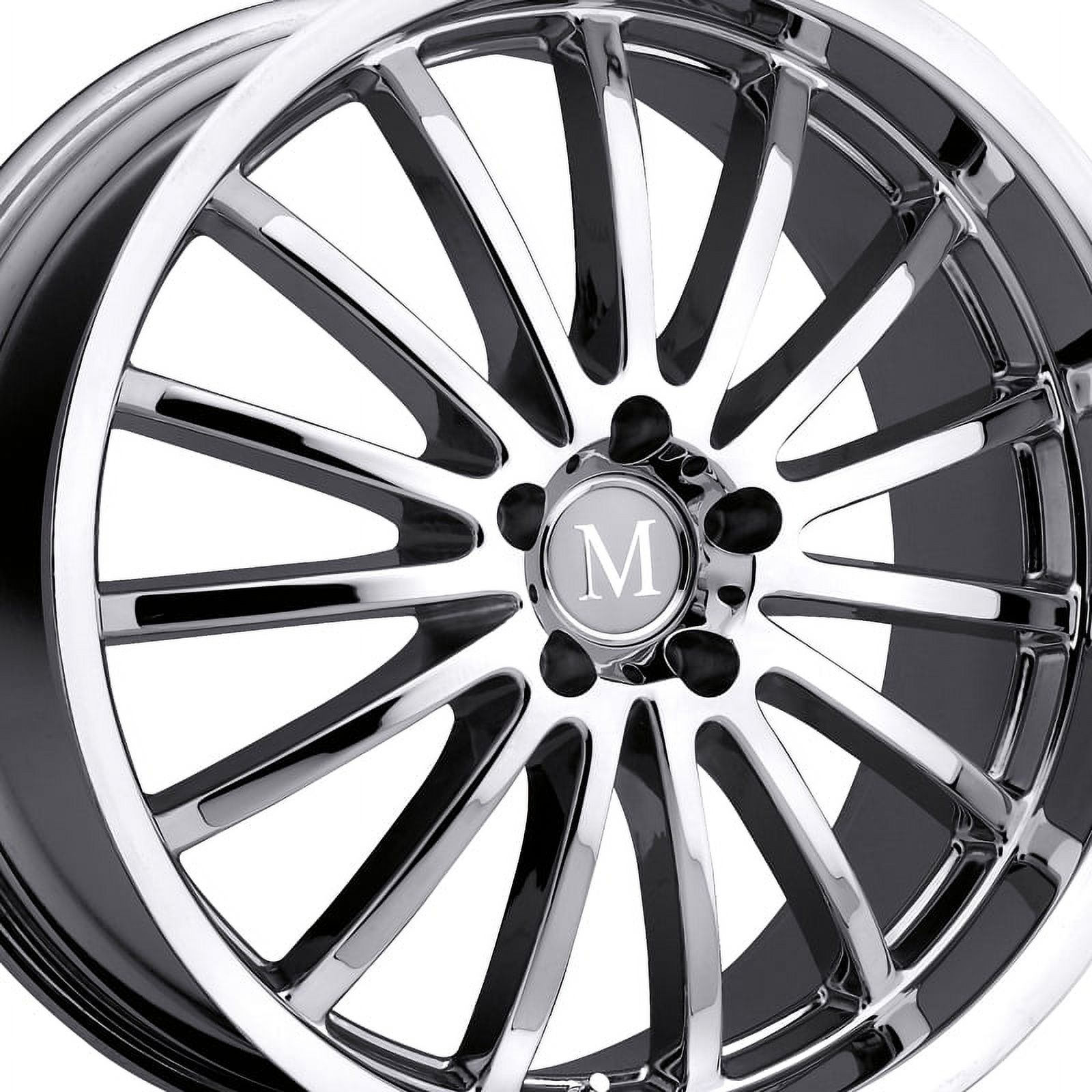 Mandrus Millenium 19X9.5 5X112 25Et 66.56Cb Chrome Wheel